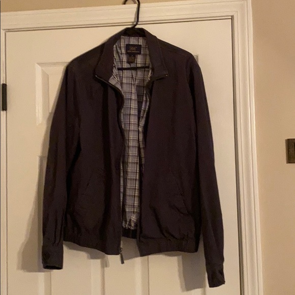 Brooks Brothers full zip grey light jacket - Picture 1 of 1